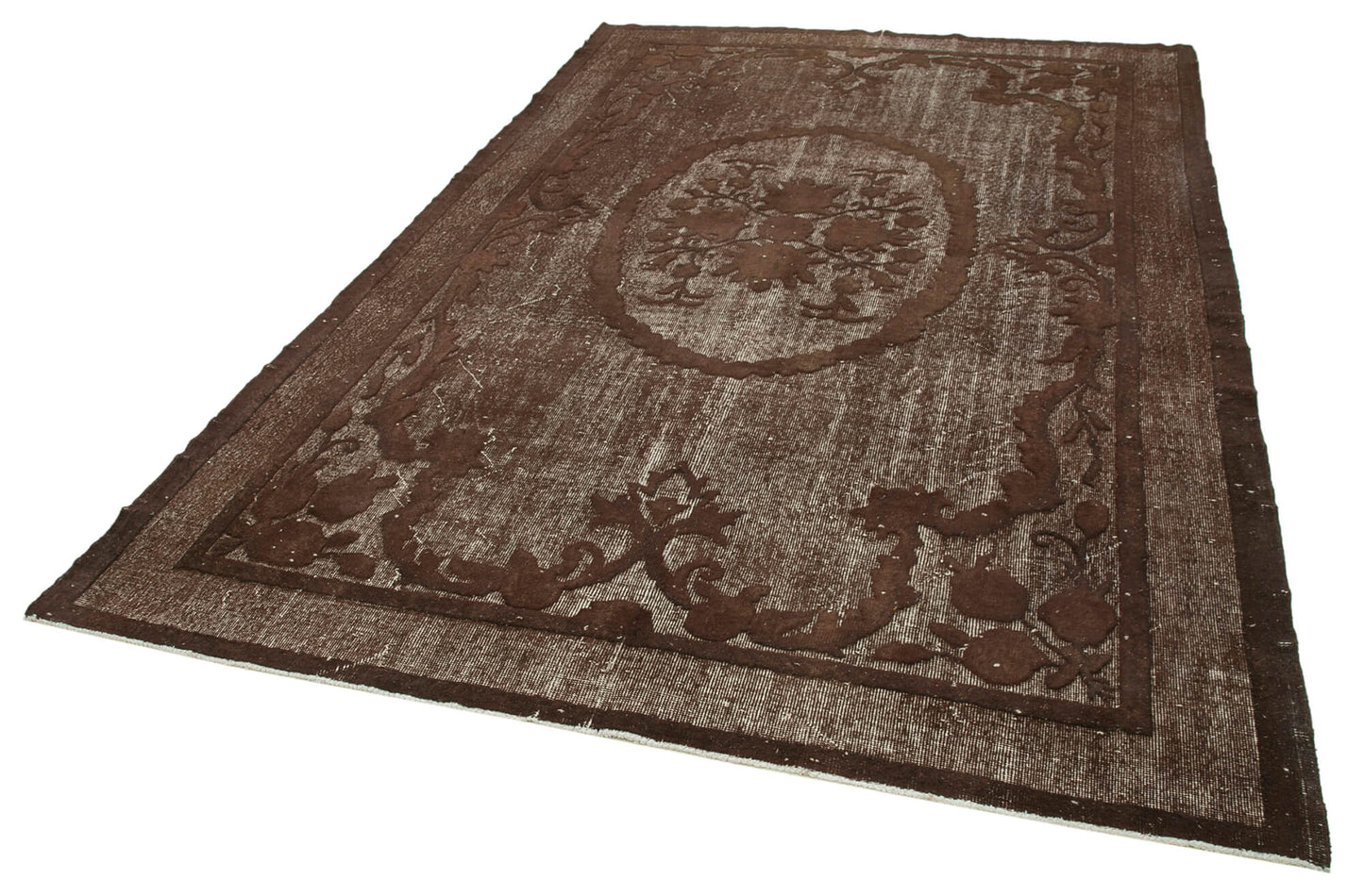 7x11 Brown Over Dyed Rug - 25451