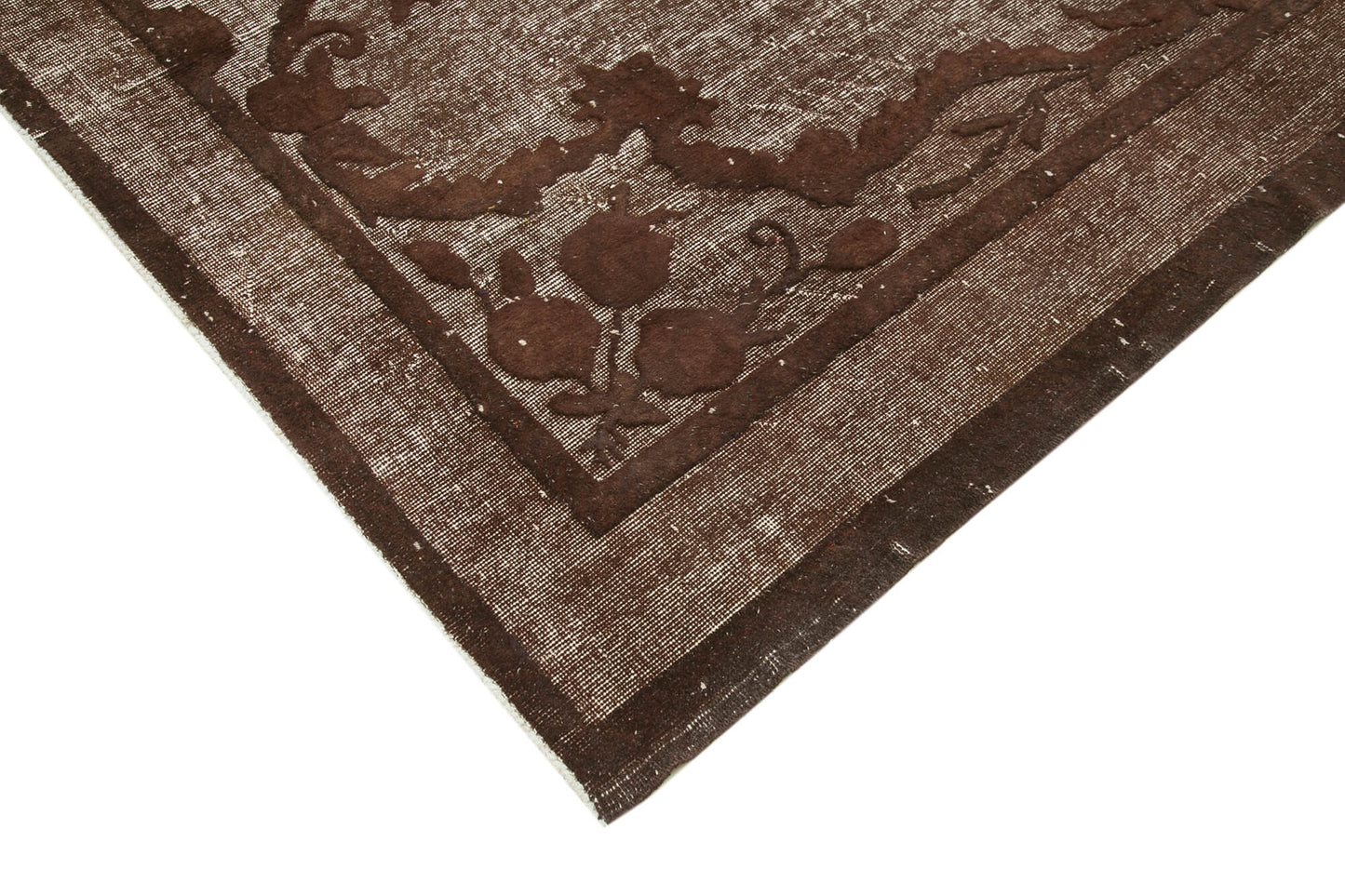 7x11 Brown Over Dyed Rug - 25451