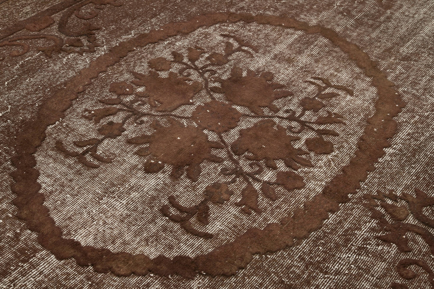 7x11 Brown Over Dyed Rug - 25451