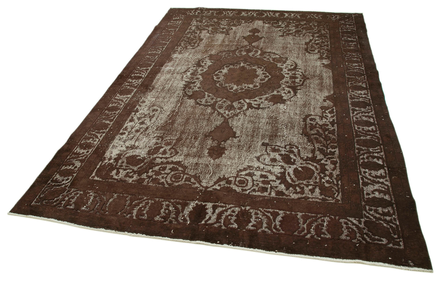 7x11 Brown Over Dyed Rug - 25453