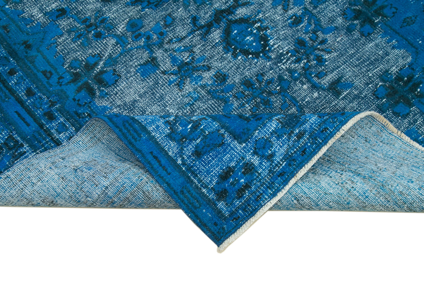 6x9 Blue Over Dyed Rug - 25455