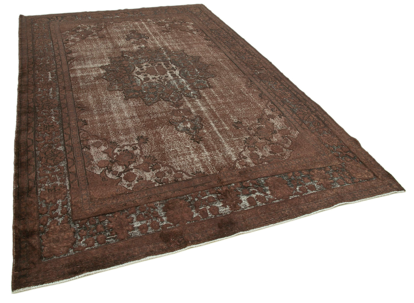 7x11 Brown Over Dyed Rug - 25459
