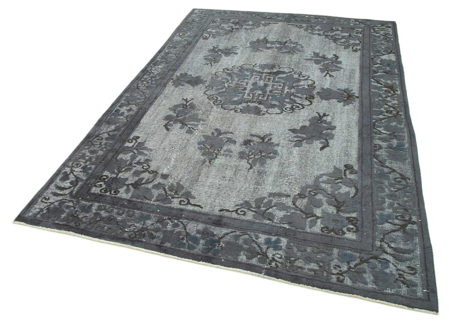 6x9 Grey Over Dyed Rug - 25462