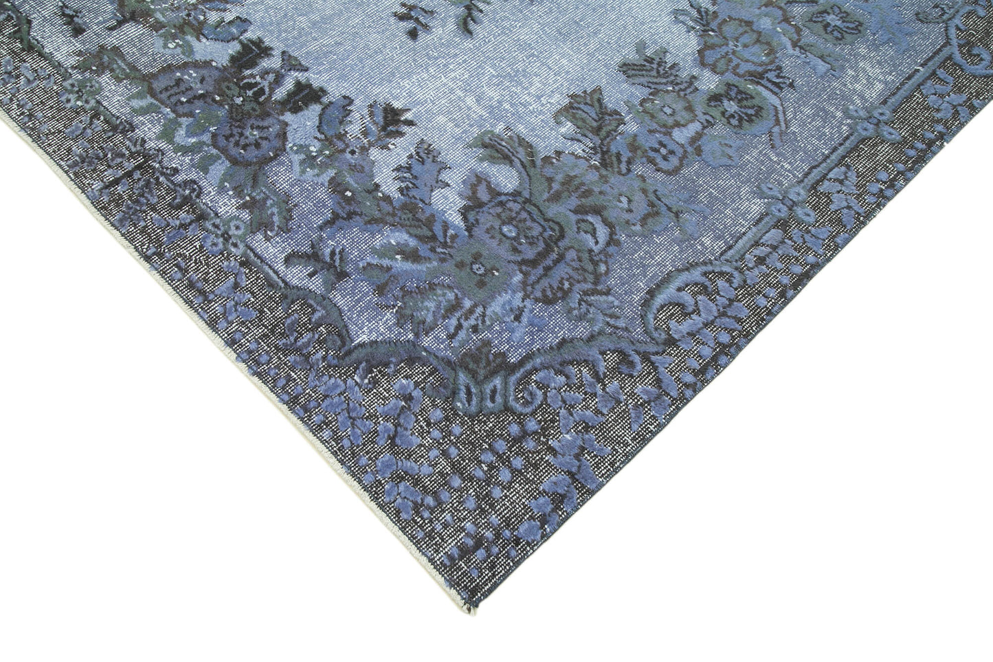 6x9 Blue Over Dyed Rug - 25467