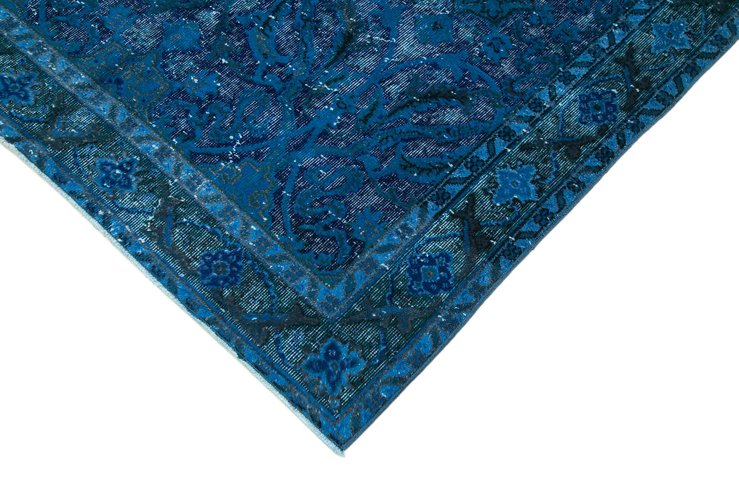 5x9 Blue Over Dyed Rug - 25474