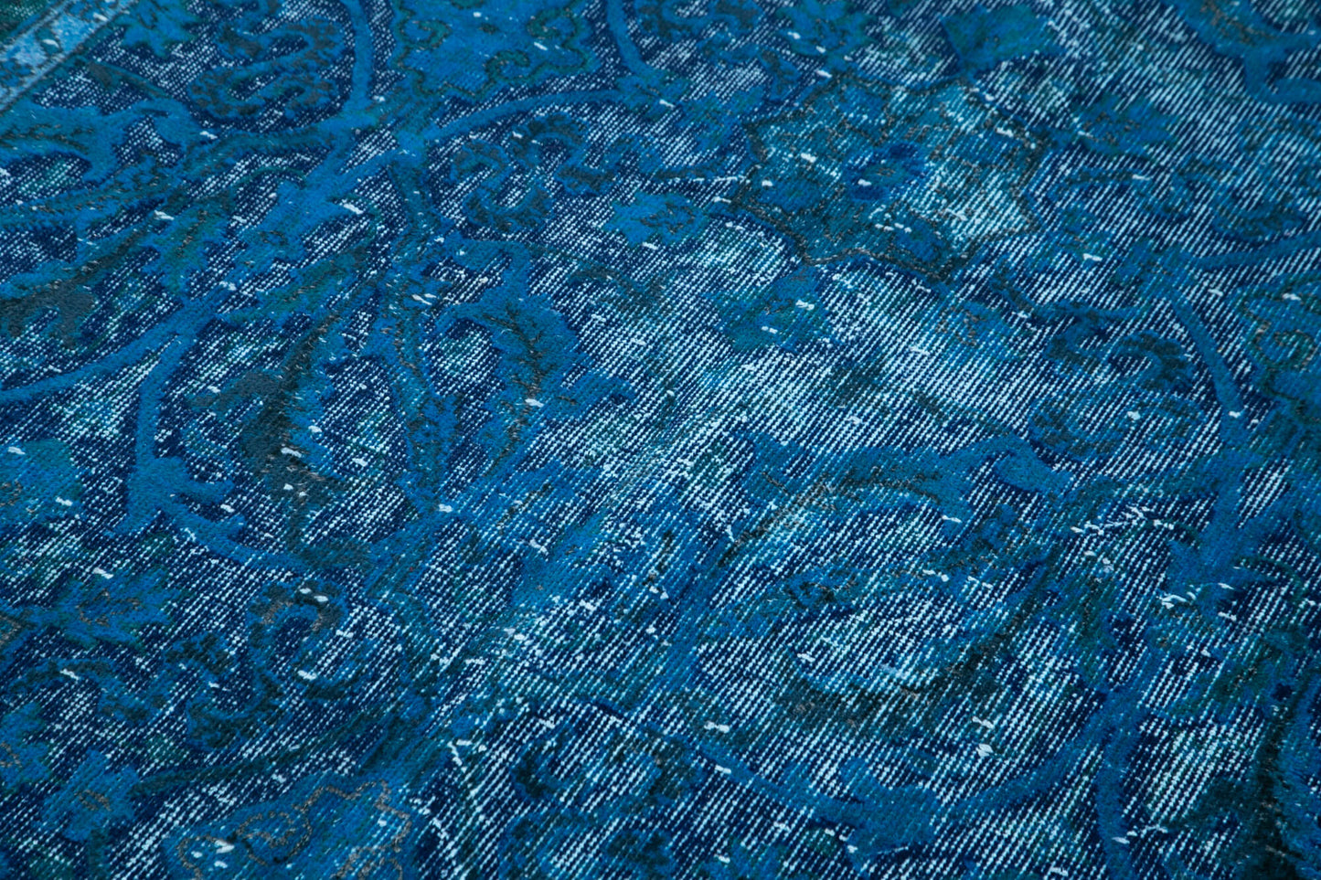 5x9 Blue Over Dyed Rug - 25474