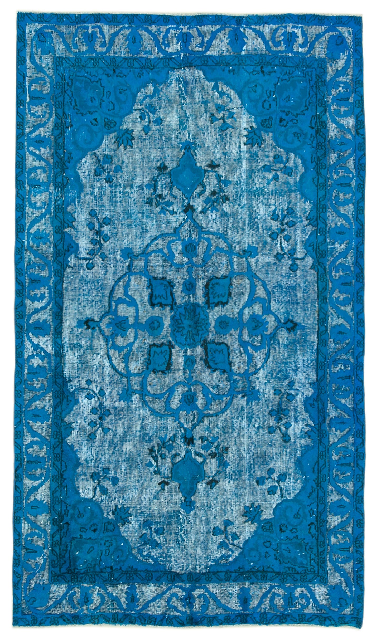 5x9 Blue Over Dyed Rug - 25484