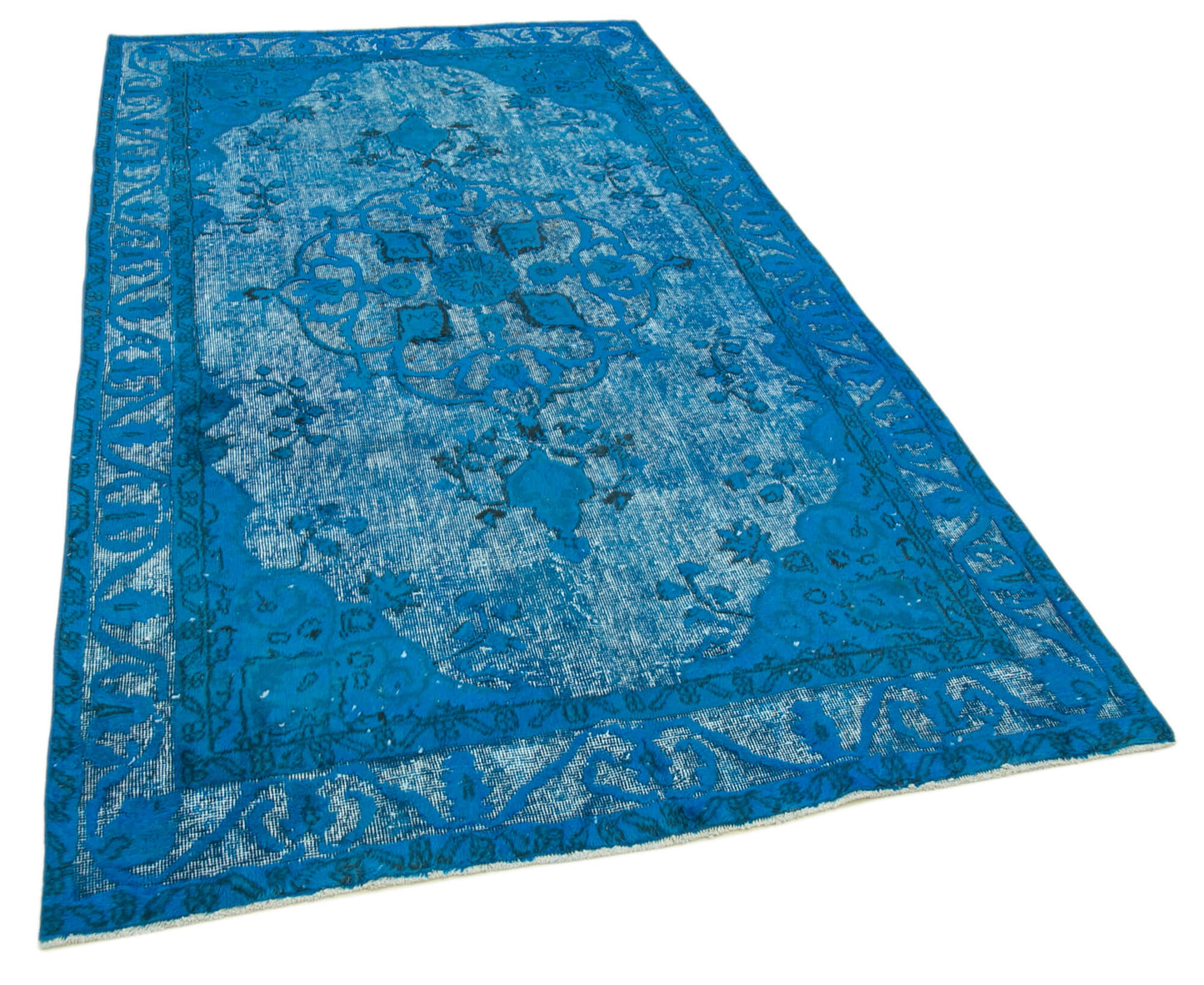 5x9 Blue Over Dyed Rug - 25484