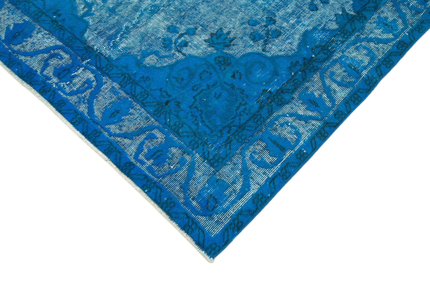 5x9 Blue Over Dyed Rug - 25484