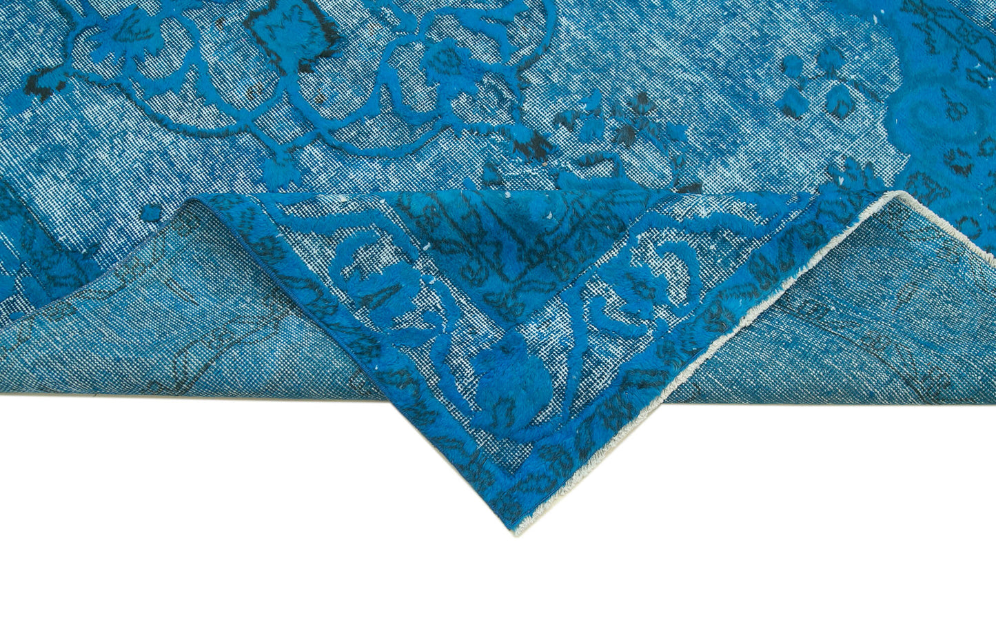 5x9 Blue Over Dyed Rug - 25484