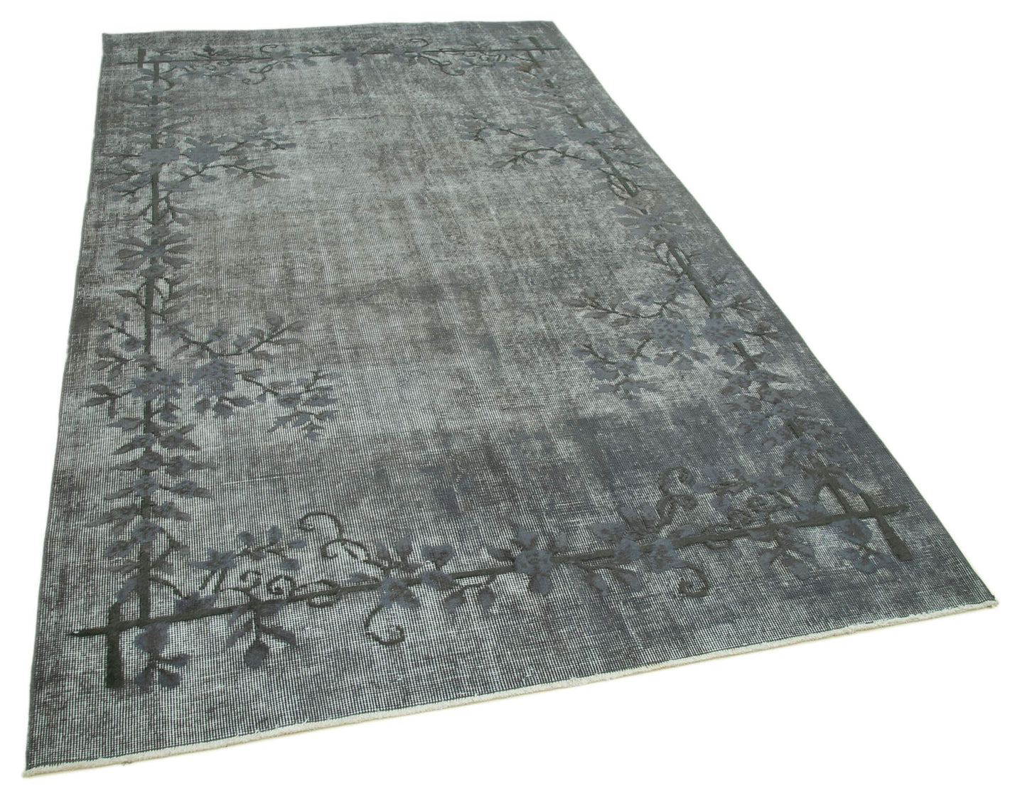 5x9 Grey Over Dyed Rug - 25495