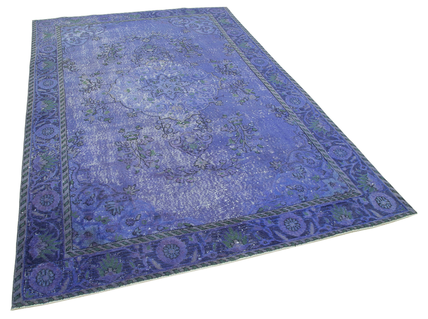 6x9 Purple Over Dyed Rug - 25519