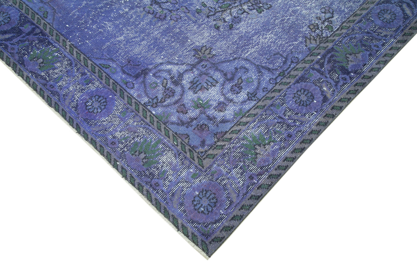 6x9 Purple Over Dyed Rug - 25519