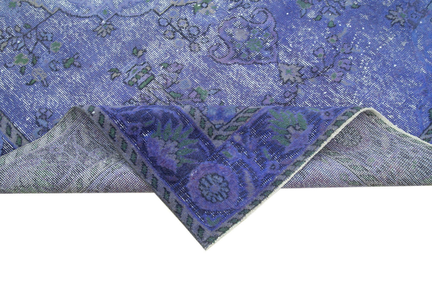 6x9 Purple Over Dyed Rug - 25519