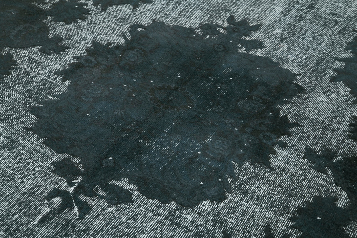 6x9 Black Over Dyed Rug - 25534