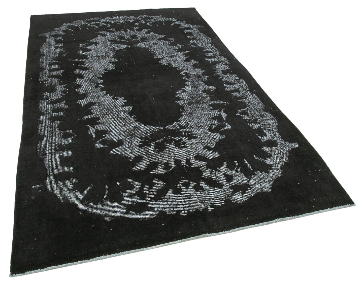 6x9 Black Over Dyed Rug - 25540