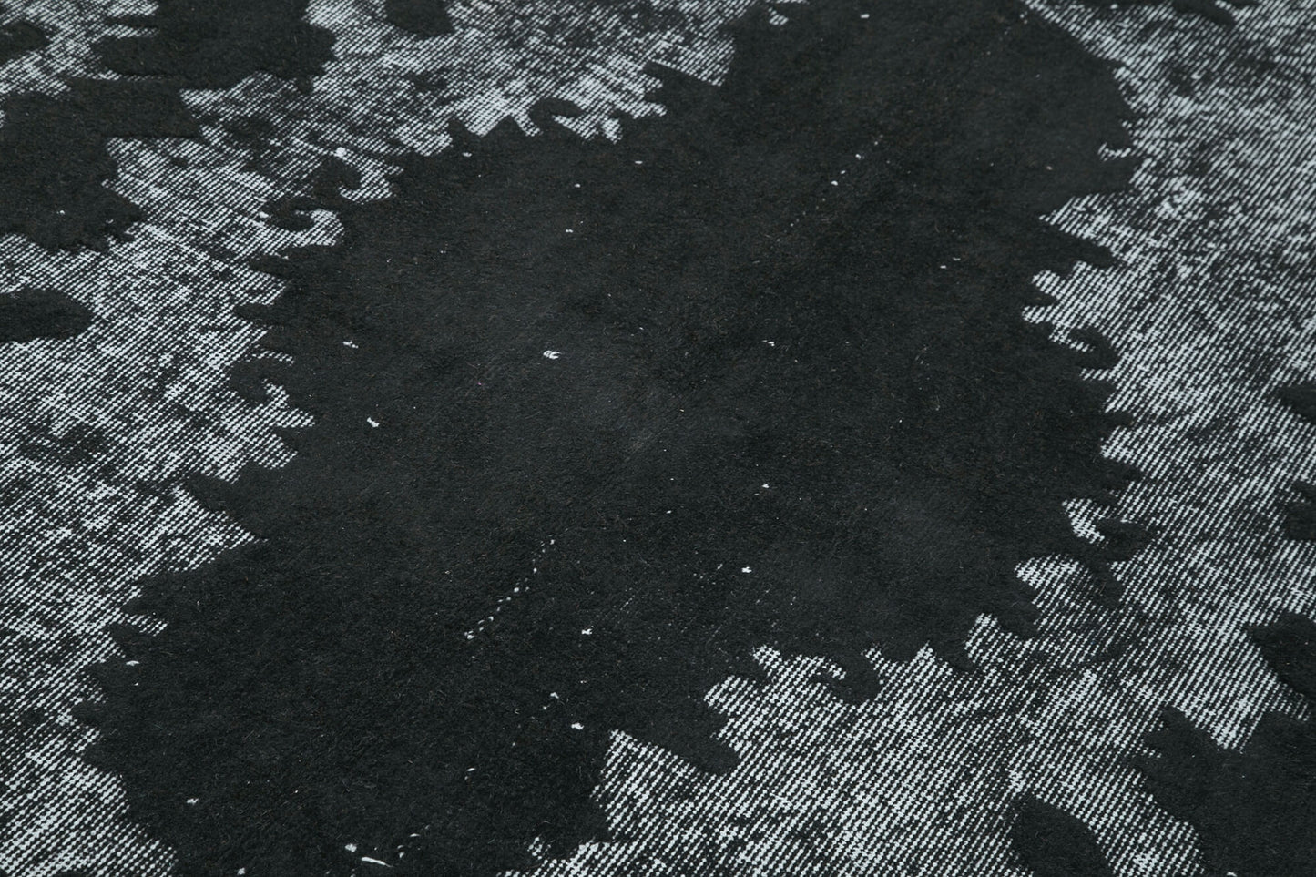 6x9 Black Over Dyed Rug - 25540