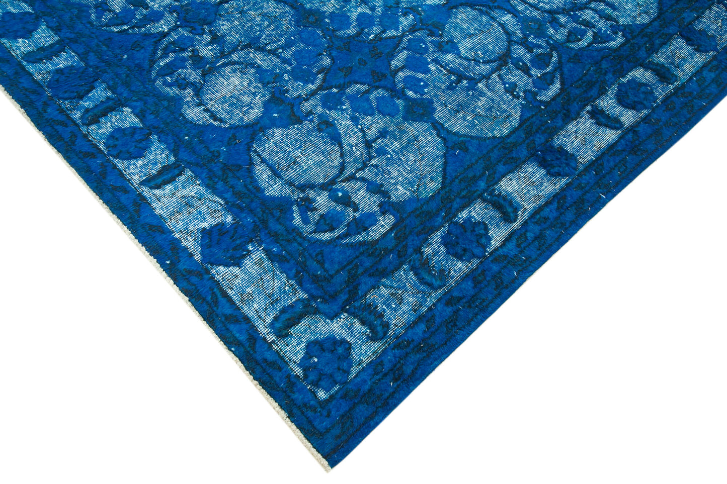 7x10 Blue Over Dyed Rug - 25548