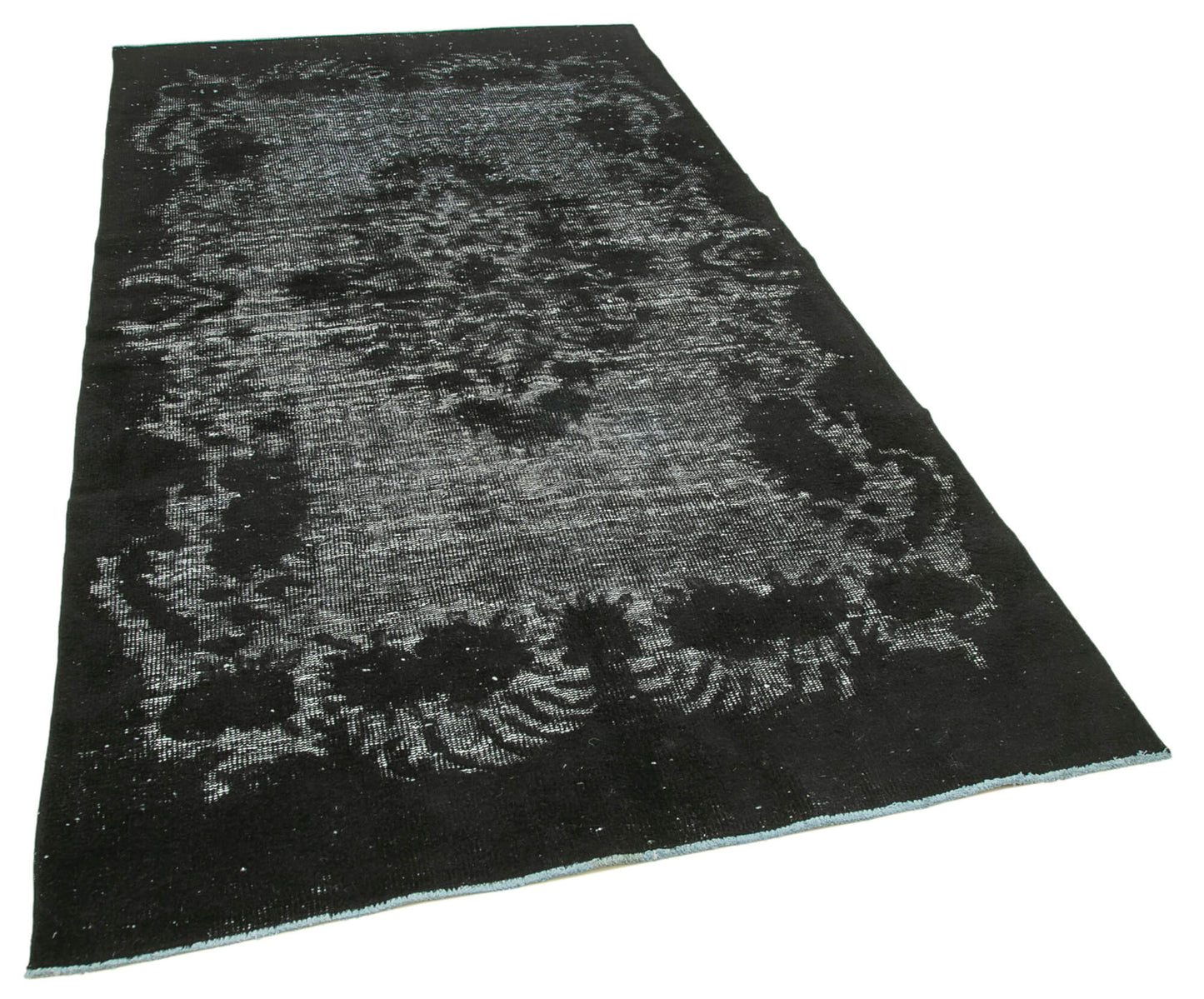 5x9 Black Over Dyed Rug - 25571