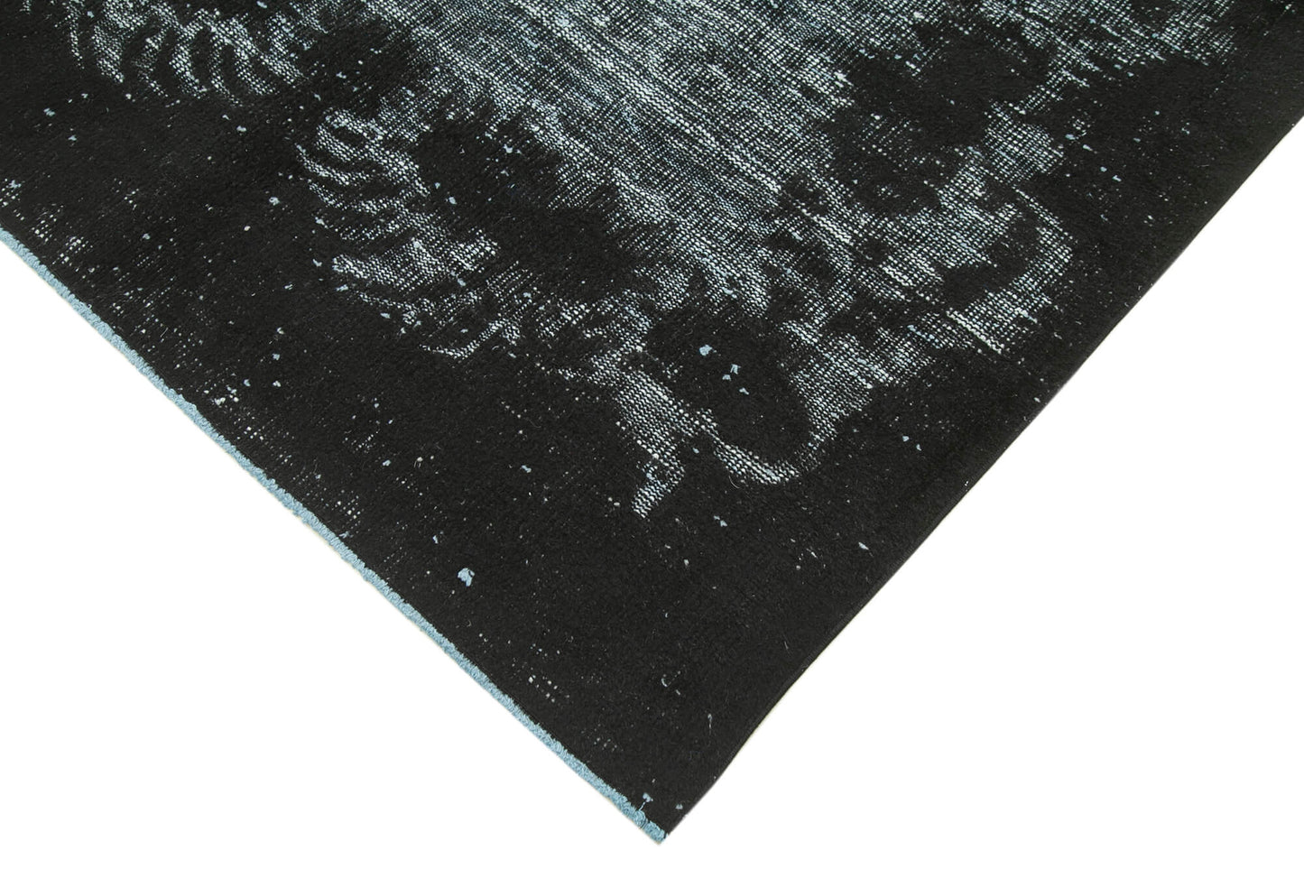 5x9 Black Over Dyed Rug - 25571