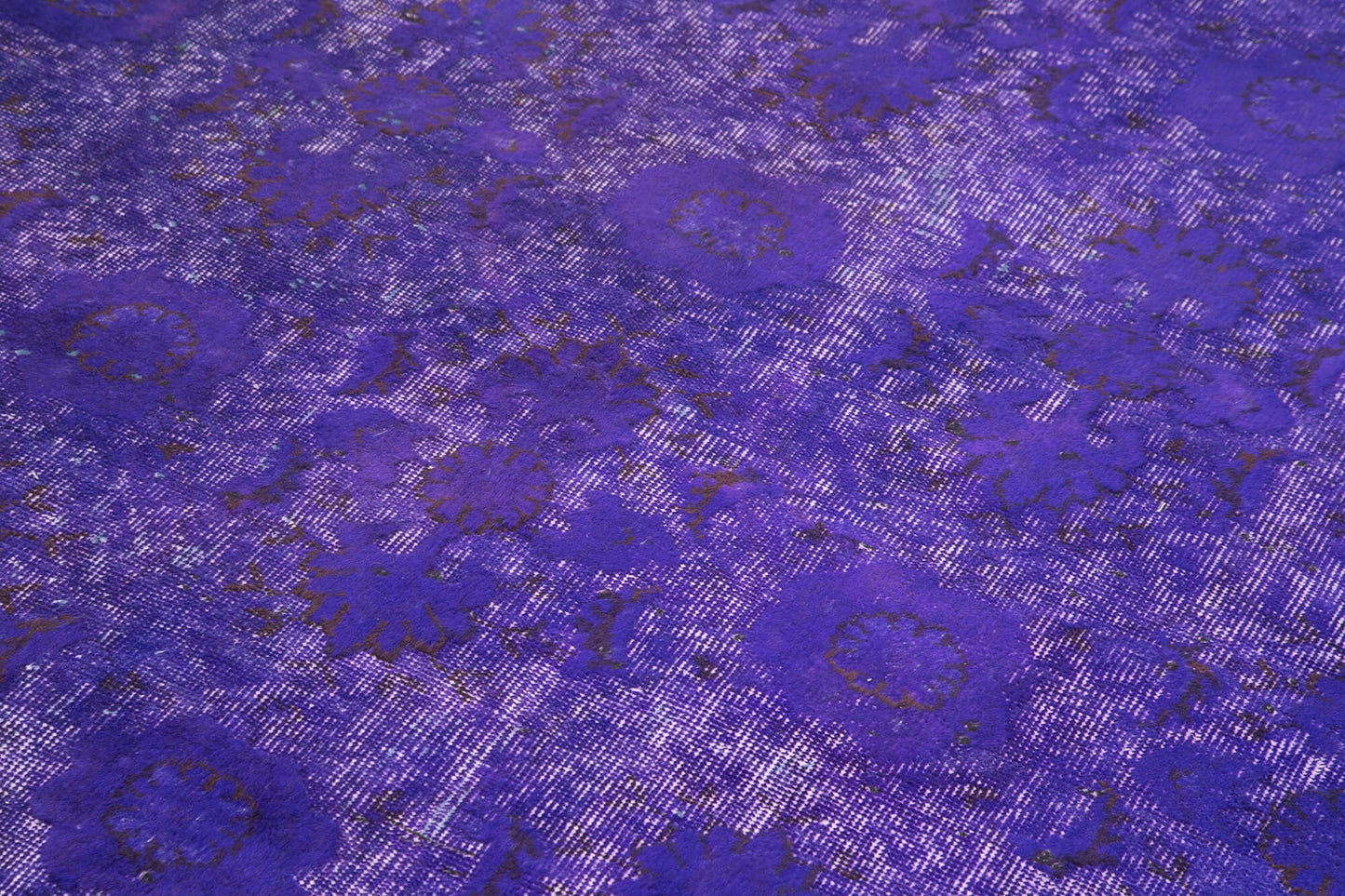 6x9 Purple Over Dyed Rug - 25587