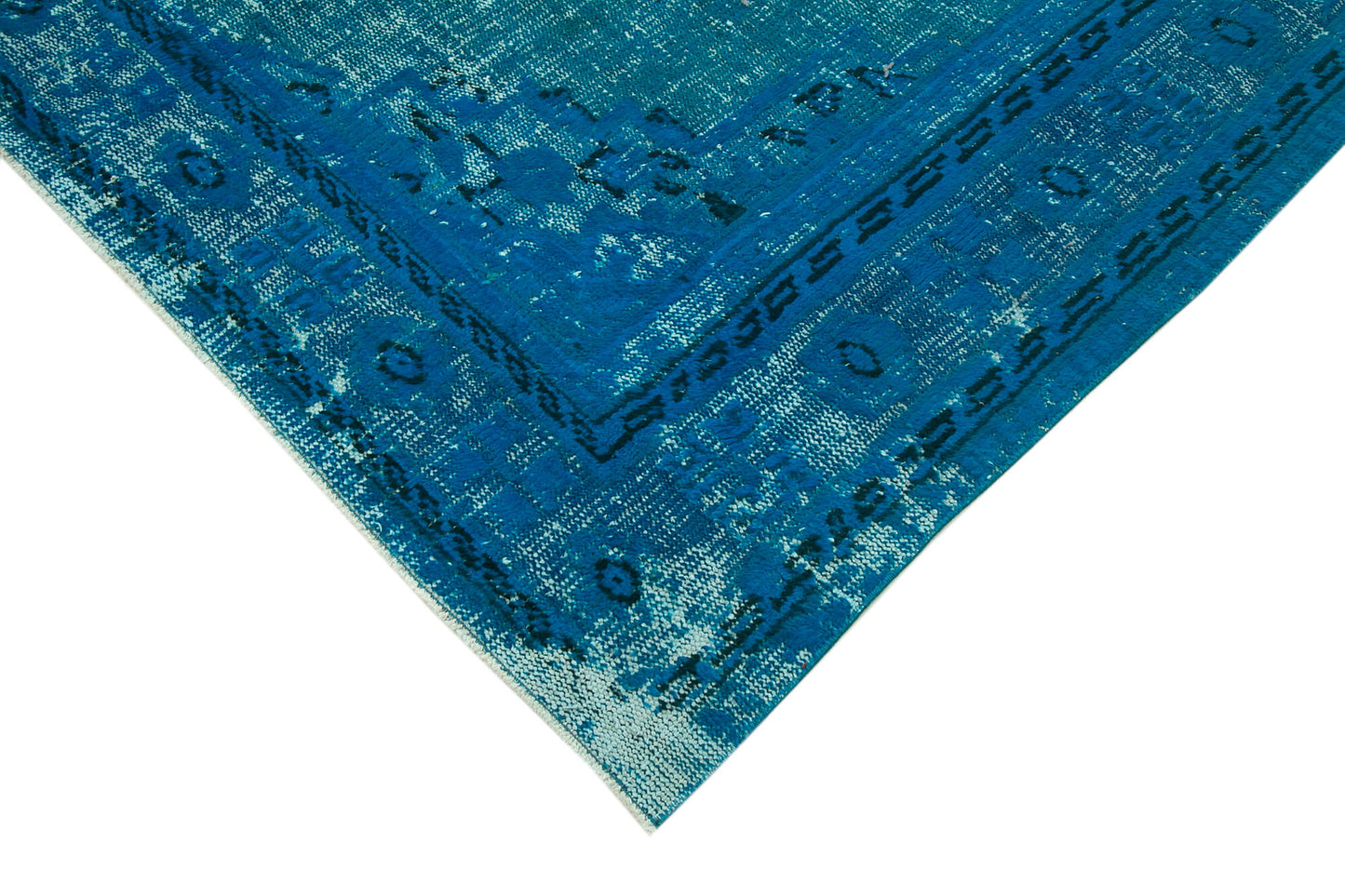 7x10 Turquoise Over Dyed Rug - 25609