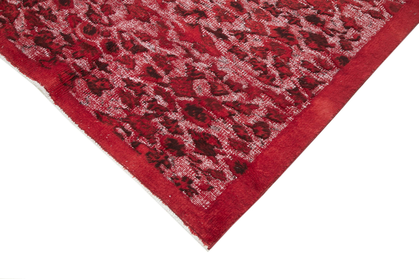 5x8 Red Over Dyed Rug - 25616