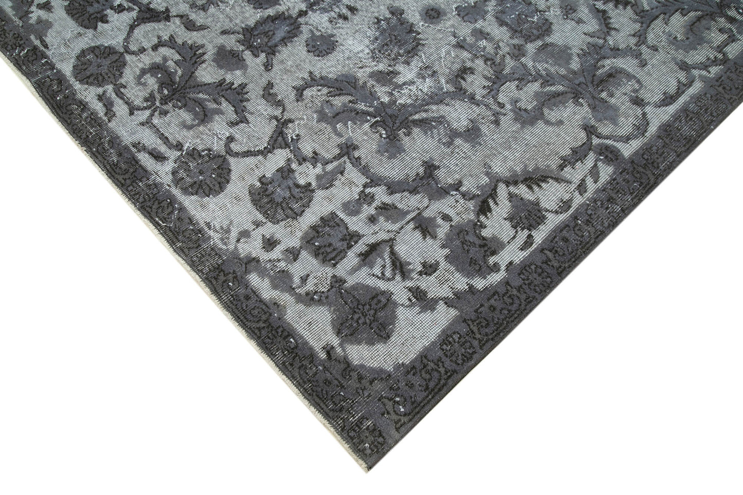 6x9 Grey Over Dyed Rug - 25618