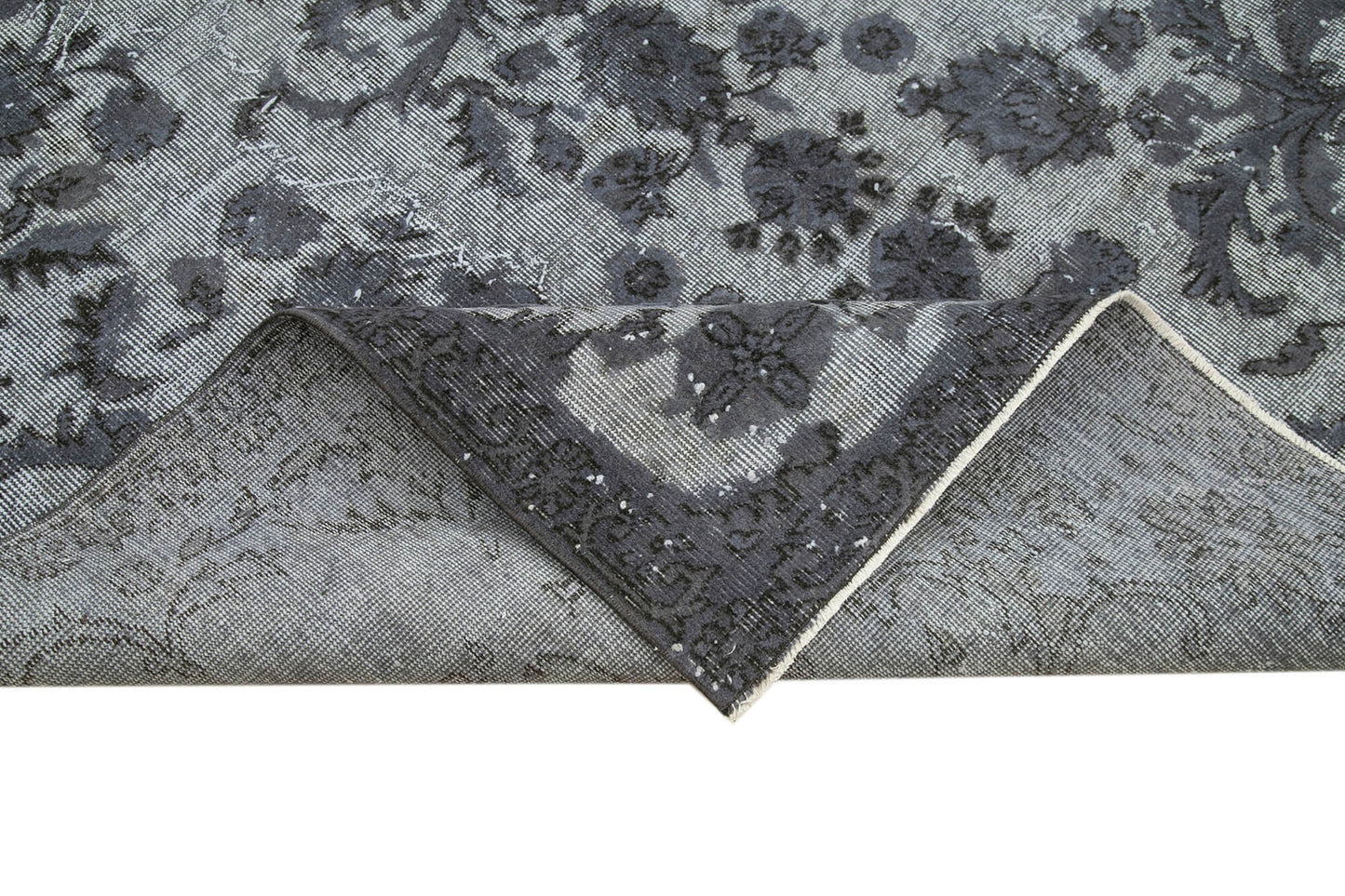 6x9 Grey Over Dyed Rug - 25618