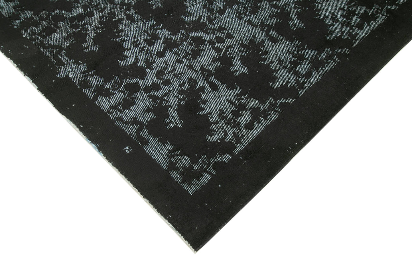 5x8 Black Over Dyed Rug - 25619