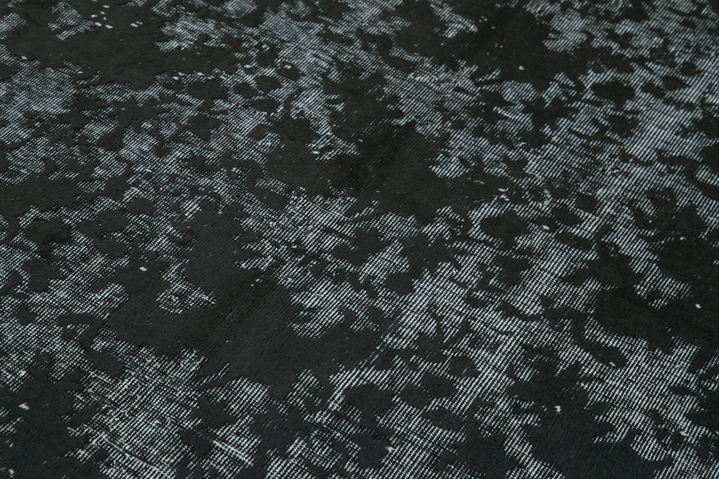 5x8 Black Over Dyed Rug - 25619