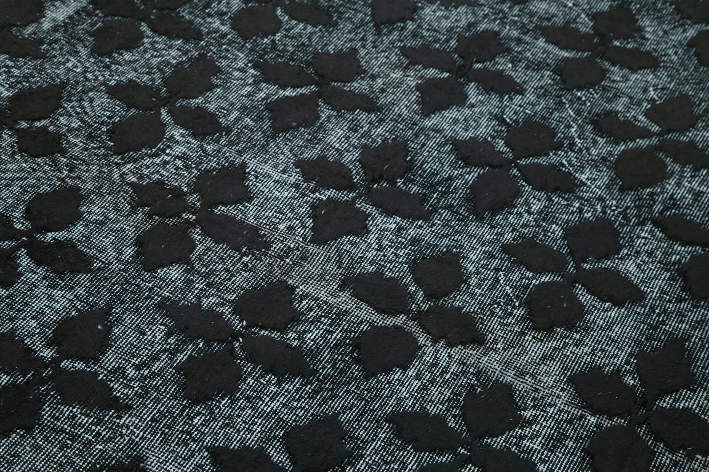 5x8 Black Over Dyed Rug - 25620