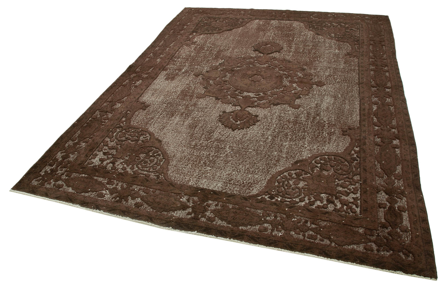 7x10 Brown Over Dyed Rug - 25626