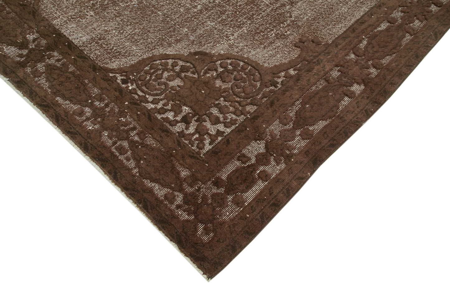 7x10 Brown Over Dyed Rug - 25626