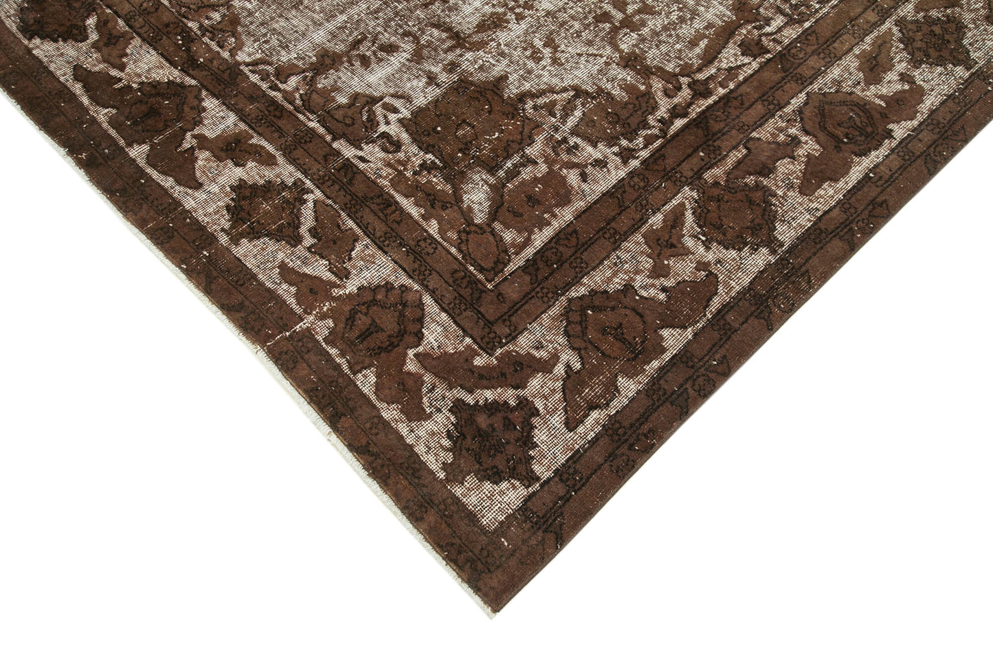 7x10 Brown Over Dyed Rug - 25627