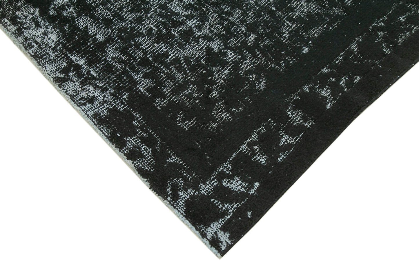 5x8 Black Over Dyed Rug - 25646