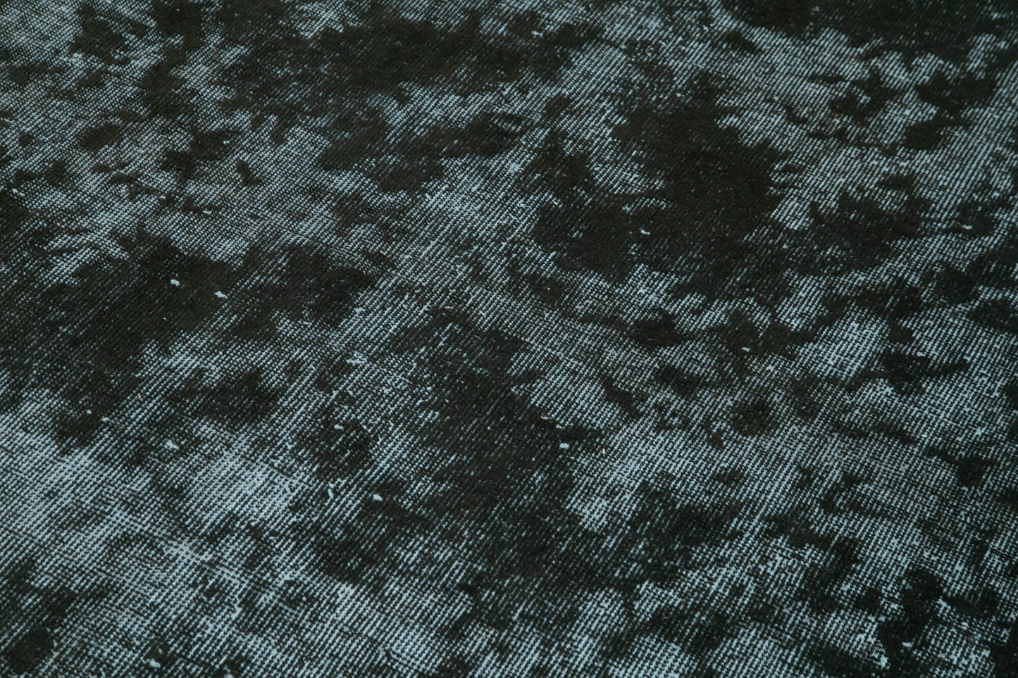 5x9 Black Over Dyed Rug - 25662