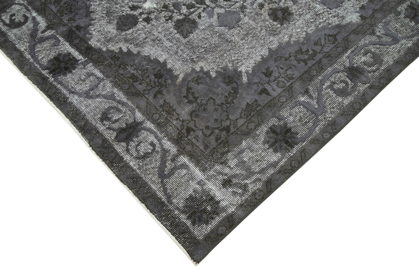 5x9 Grey Over Dyed Rug - 25671