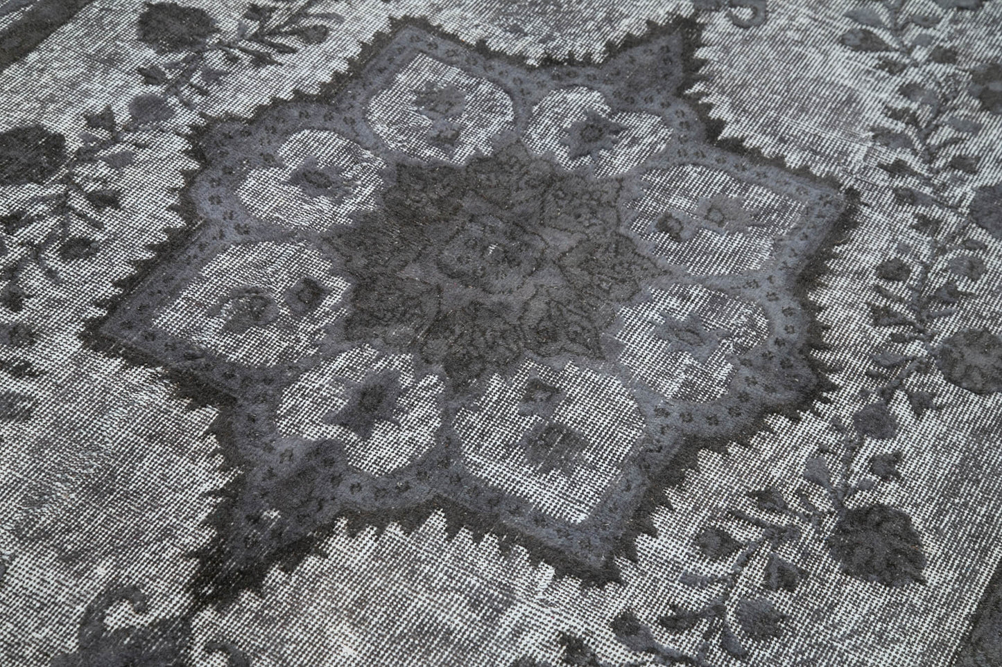 5x9 Grey Over Dyed Rug - 25671