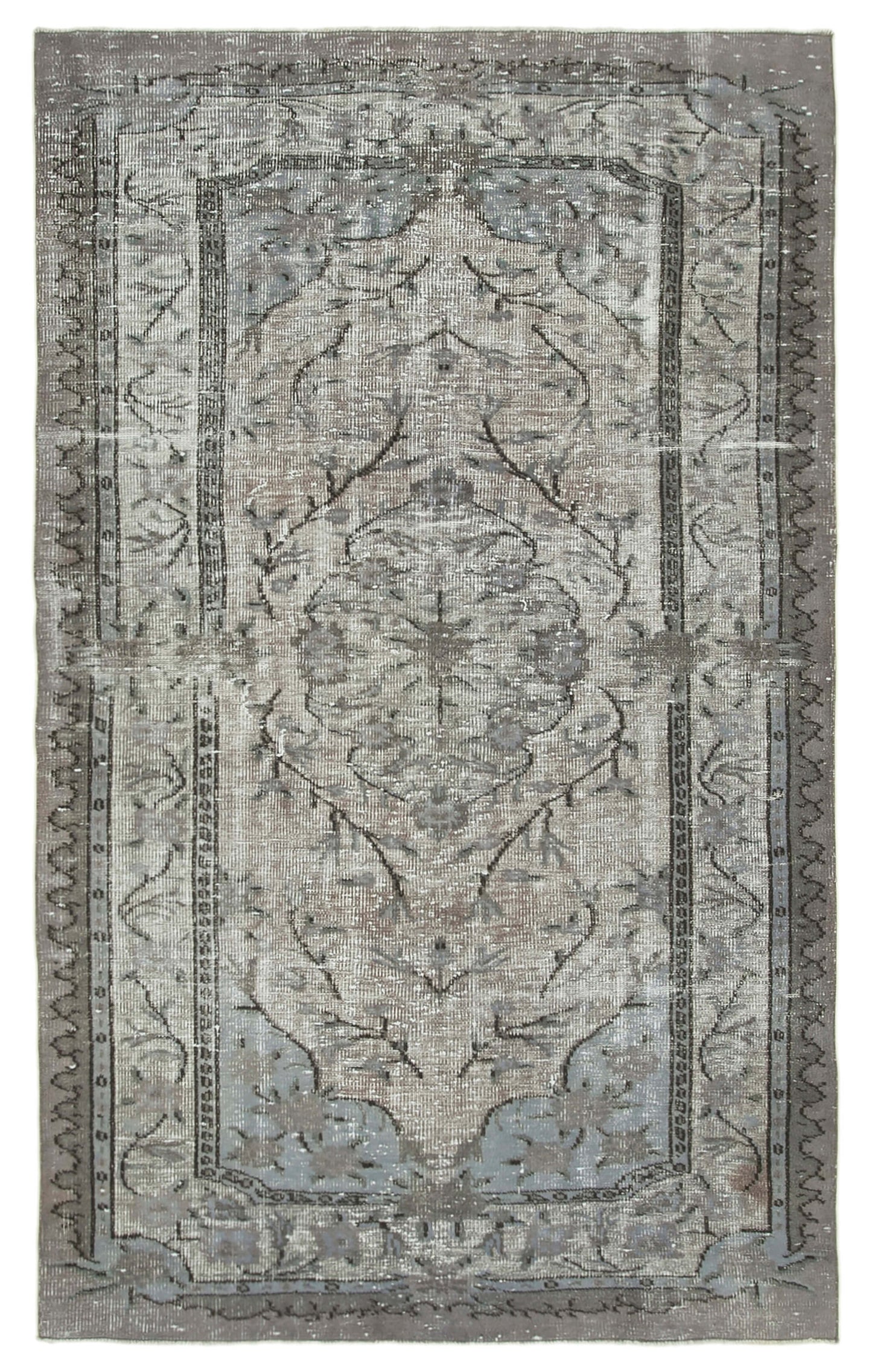 6x9 Grey Over Dyed Rug - 25693