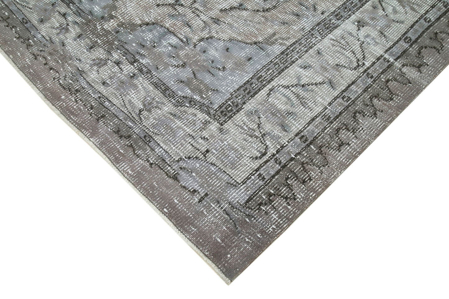 6x9 Grey Over Dyed Rug - 25693