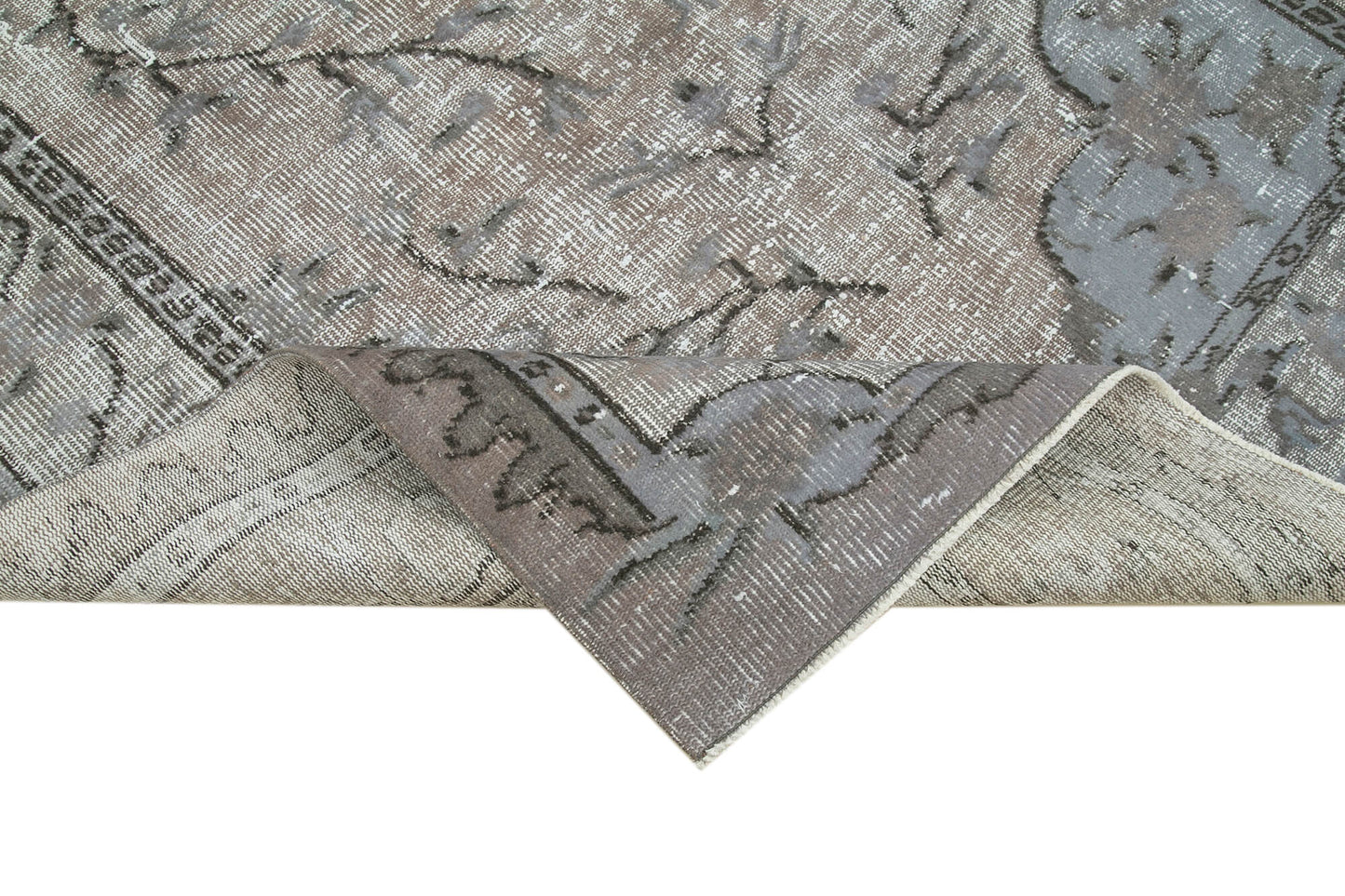 6x9 Grey Over Dyed Rug - 25693