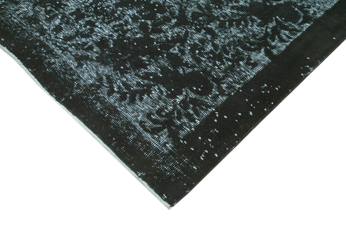 6x9 Black Over Dyed Rug - 25694