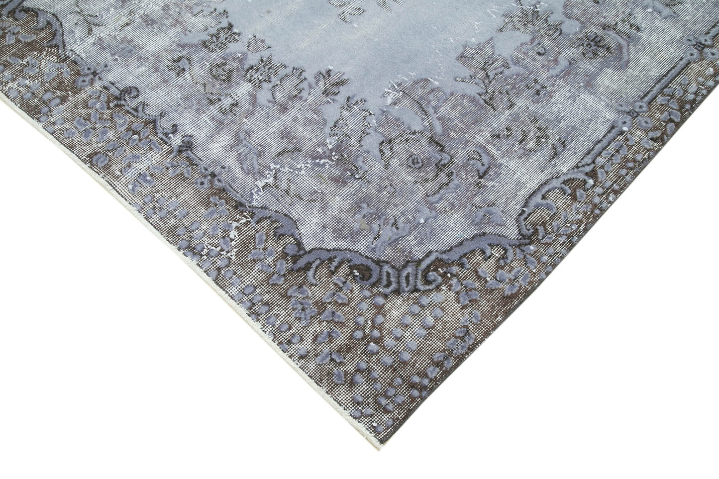 5x9 Grey Over Dyed Rug - 25697