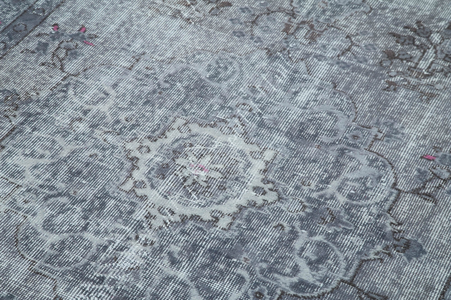 5x9 Grey Over Dyed Rug - 25698