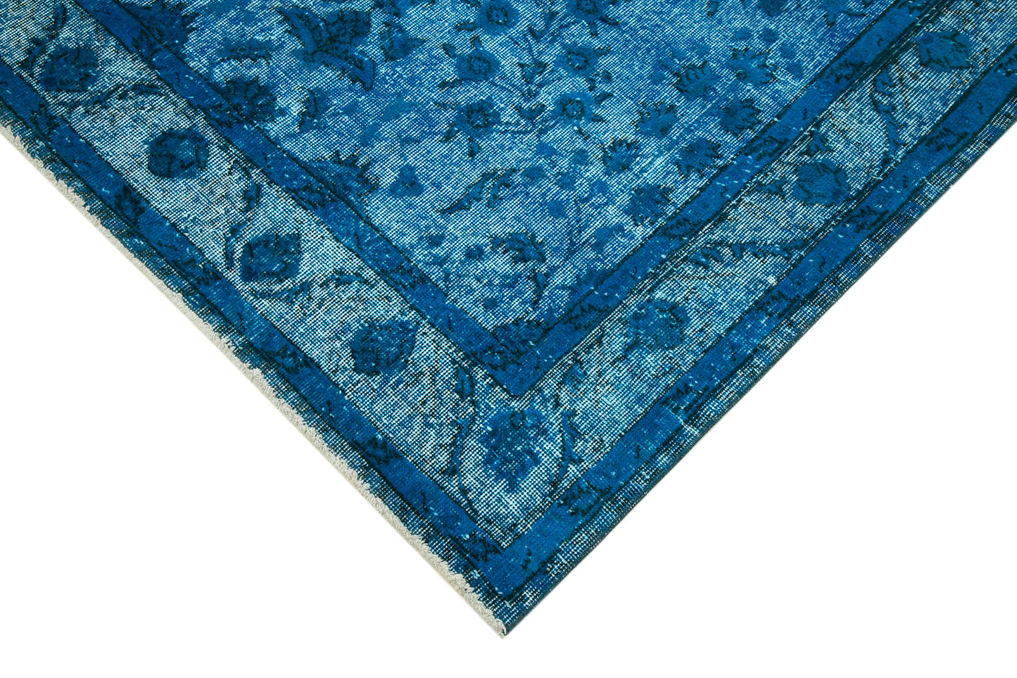 5x8 Turquoise Over Dyed Rug - 25700