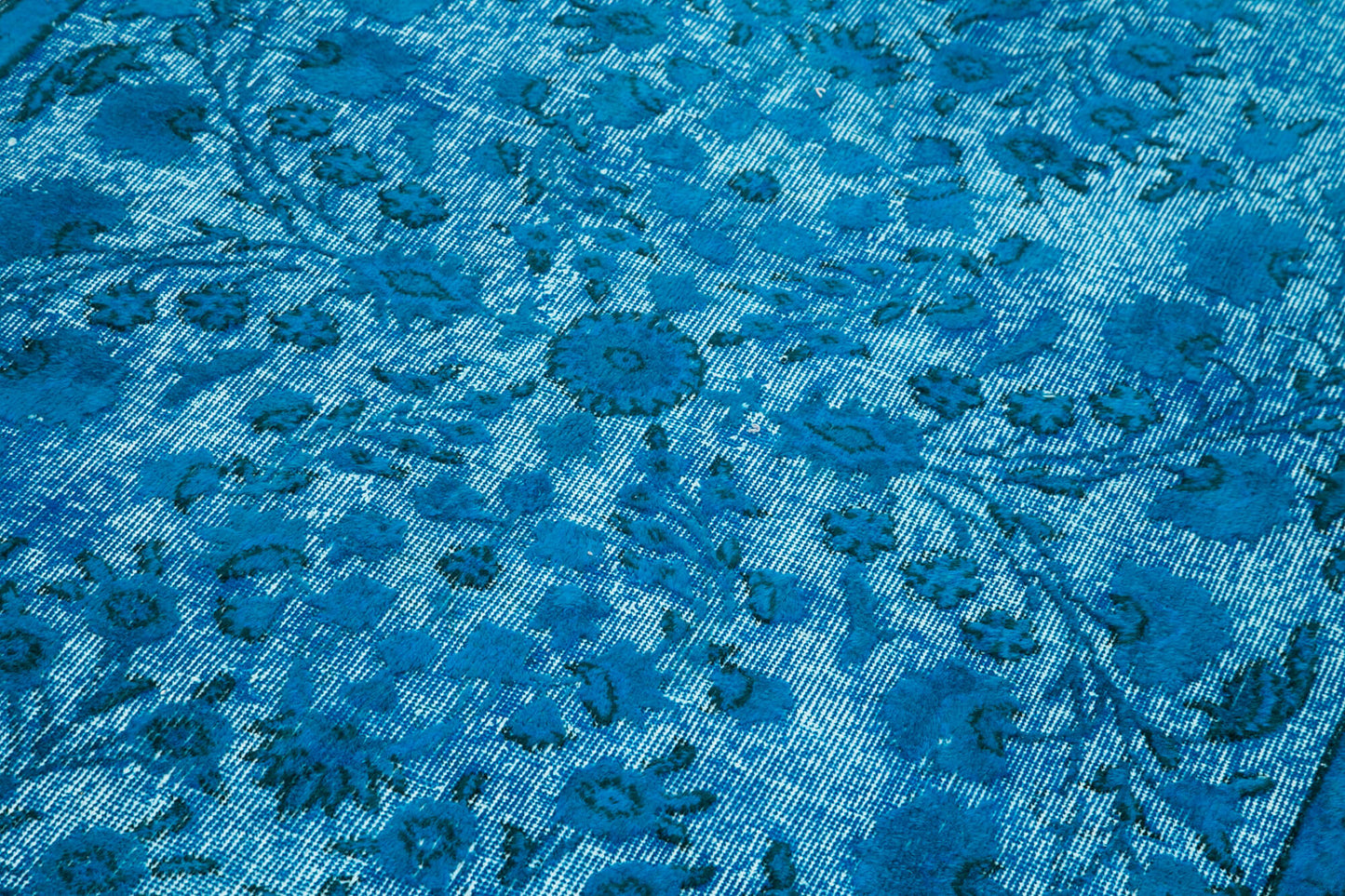 5x8 Turquoise Over Dyed Rug - 25700