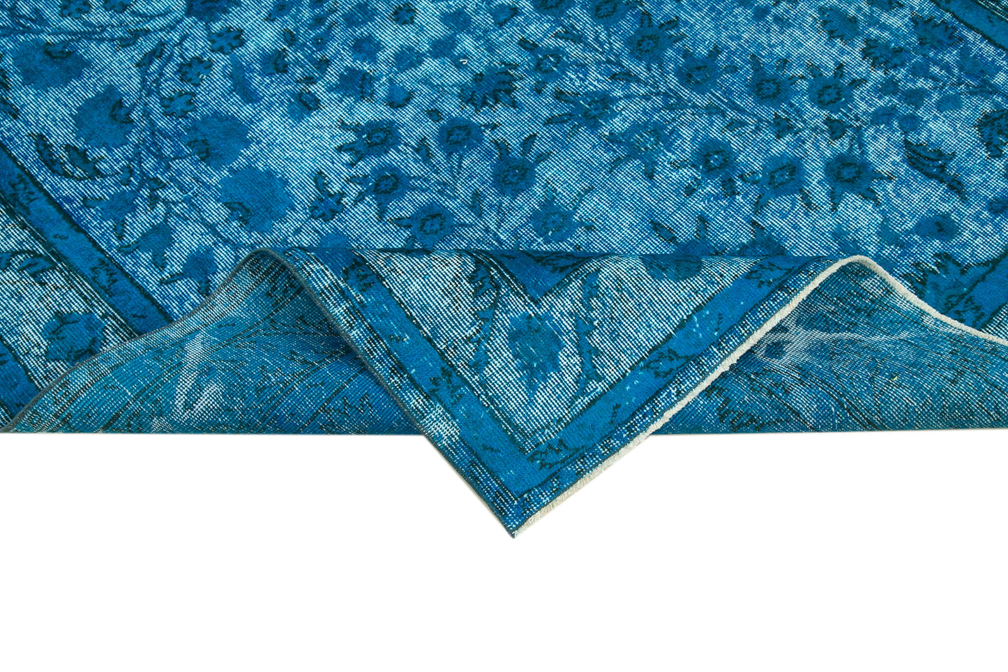 5x8 Turquoise Over Dyed Rug - 25700