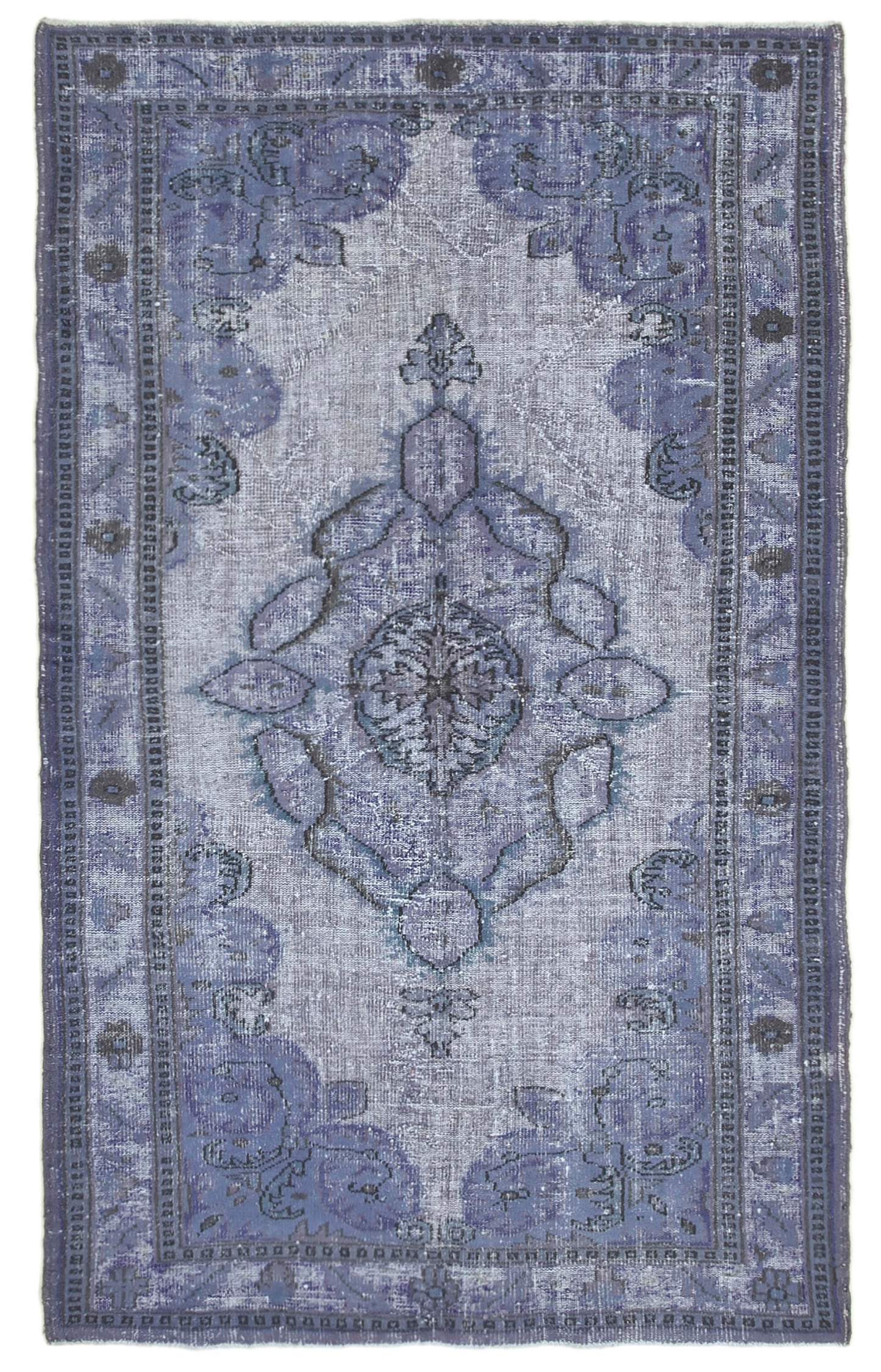 6x9 Grey Over Dyed Rug - 25707