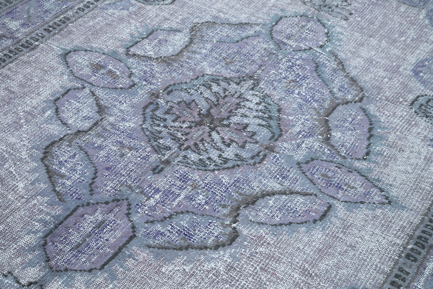 6x9 Grey Over Dyed Rug - 25707